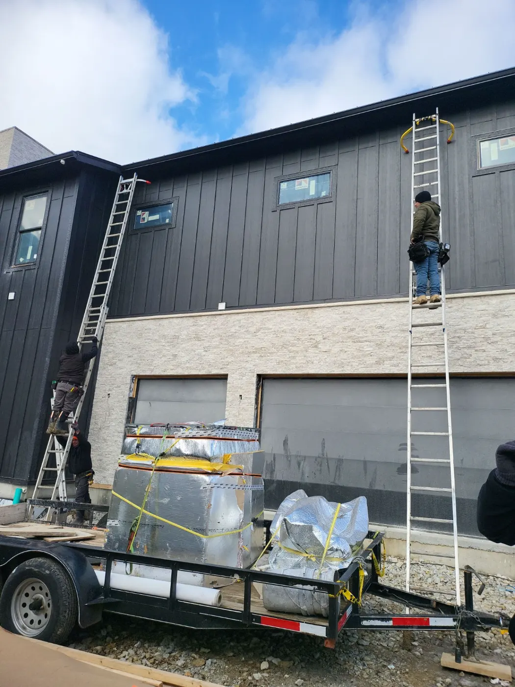 Commercial roof inspection documented in Merrimac