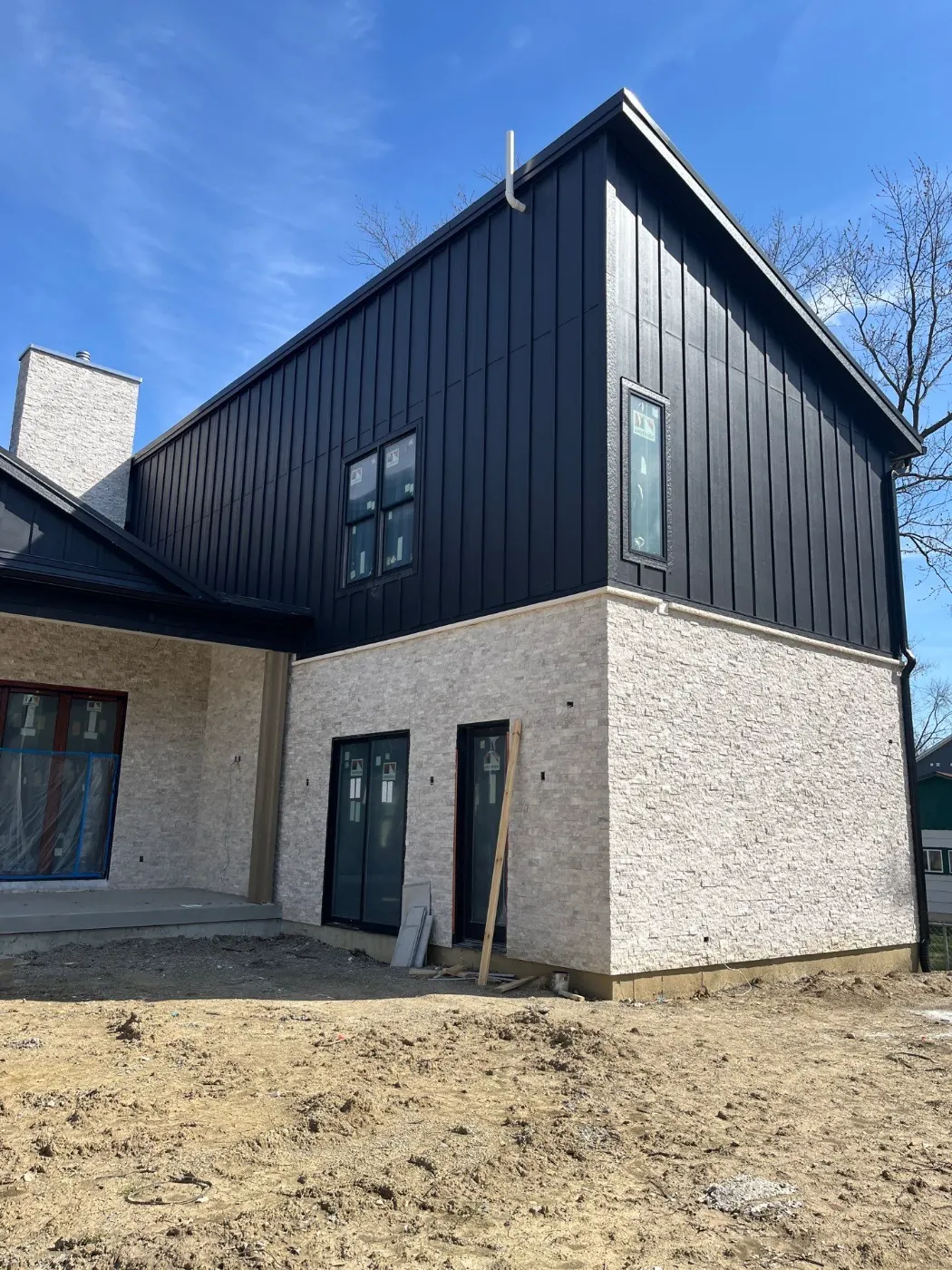 Flashing and seam work in Merrimac